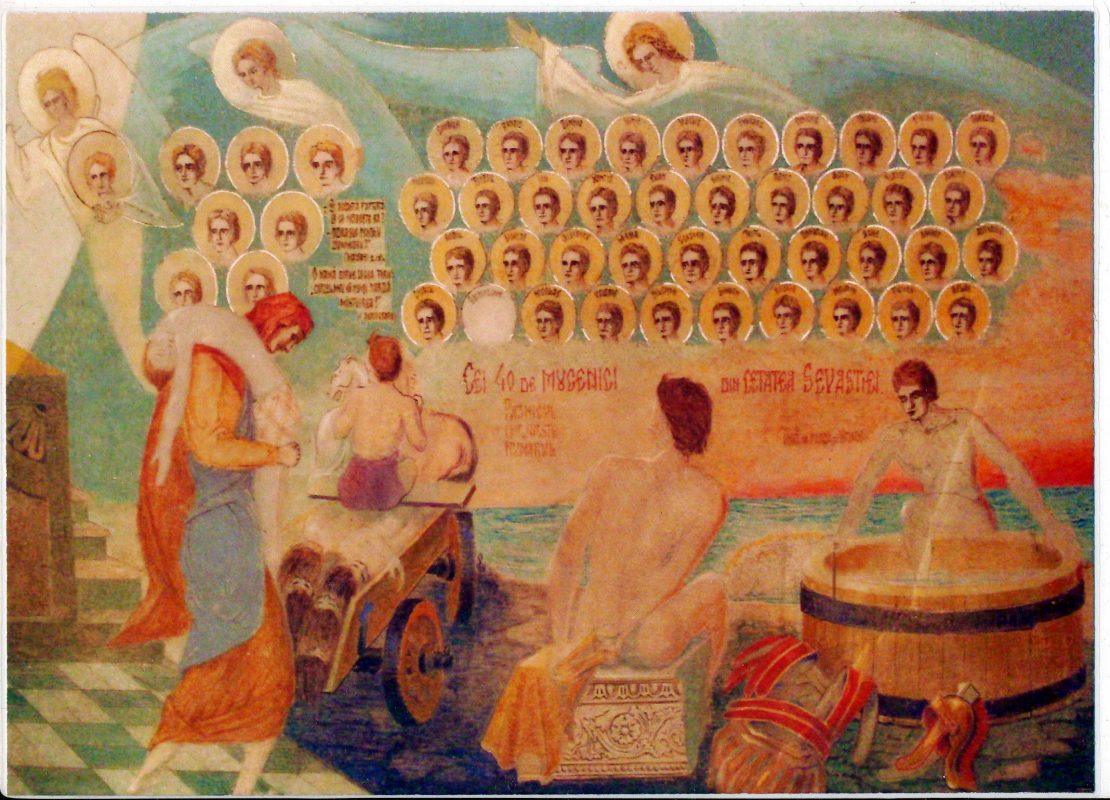 Frescă pictată de Părintele Arsenie Boca